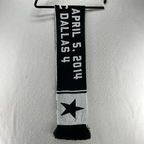 Ruffneck Scarves OS Texas Derby Houston Dynamo FC & FC Dallas MLS Winter Black - Picture 2 of 6